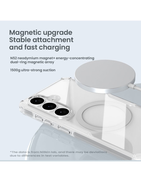 Nillkin Nature TPU PRO Magnetic Kryt pre Samsung Galaxy S26 Transparent