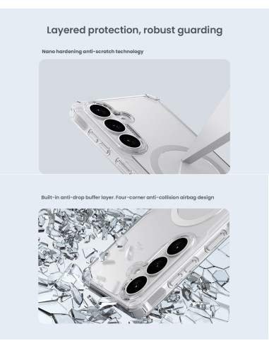 Nillkin Nature TPU PRO Magnetic Kryt pre Samsung Galaxy S26+ Transparent