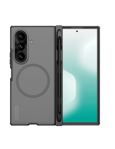 Nillkin Super Frosted FOLD Magnetic Pen Slot Zadný Kryt pre Samsung Galaxy Z Fold 8 Ultra Transparen