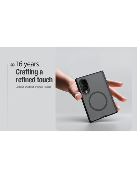 Nillkin Super Frosted FOLD Magnetic Zadný Kryt pre Samsung Galaxy Z Fold 8 Black