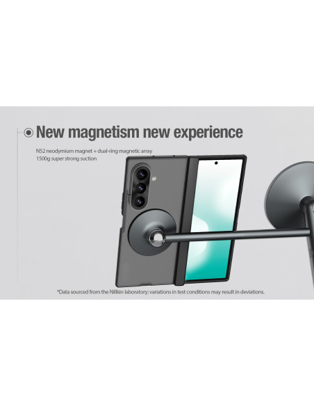 Nillkin Super Frosted FOLD Magnetic Zadný Kryt pre Samsung Galaxy Z Fold 8 Ultra Black