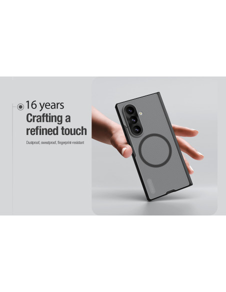 Nillkin Super Frosted FOLD Magnetic Zadný Kryt pre Samsung Galaxy Z Fold 8 Ultra Black