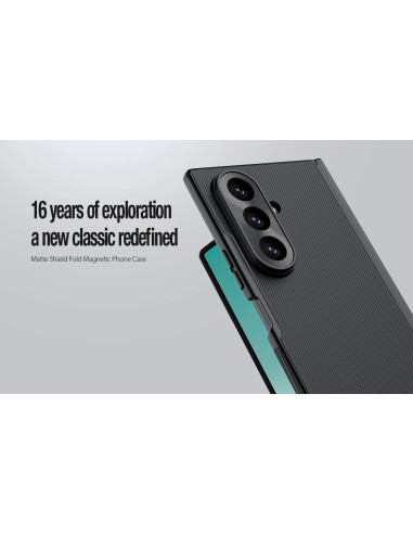 Nillkin Super Frosted FOLD Magnetic Zadný Kryt pre Samsung Galaxy Z Fold 8 Ultra Black