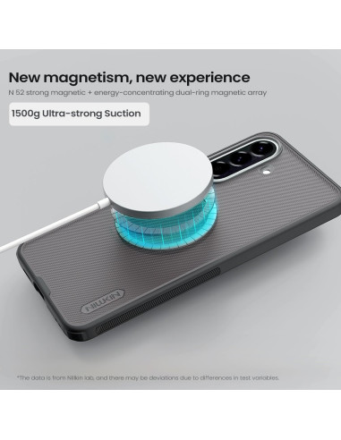 Nillkin Super Frosted PRO Magnetic Zadný Kryt pre Samsung Galaxy A57 Transparent Black