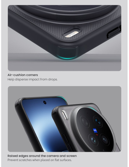 Nillkin Super Frosted PRO Magnetic Zadný Kryt pre Vivo X300 Ultra Black