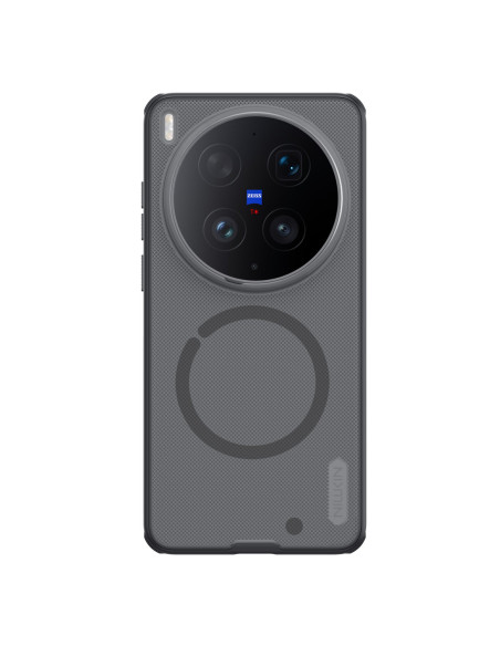 Nillkin Super Frosted PRO Magnetic Zadný Kryt pre Vivo X300 Ultra Transparent Black