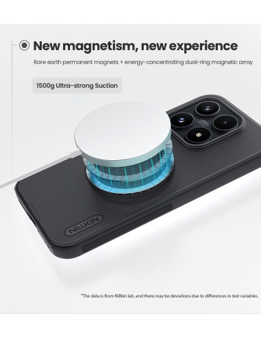 Nillkin Super Frosted PRO Magnetic Zadný Kryt pre Xiaomi 17 Black
