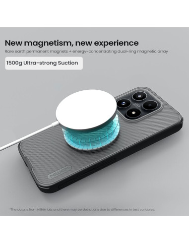 Nillkin Super Frosted PRO Magnetic Zadný Kryt pre Xiaomi 17 Transparent Black