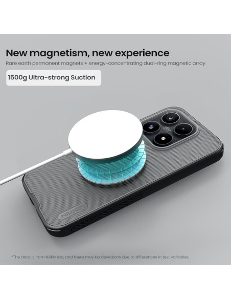 Nillkin Super Frosted PRO Magnetic Zadný Kryt pre Xiaomi 17 Transparent Black
