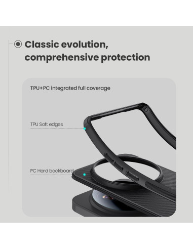 Nillkin Super Frosted PRO Magnetic Zadný Kryt pre Xiaomi 17 Ultra Black