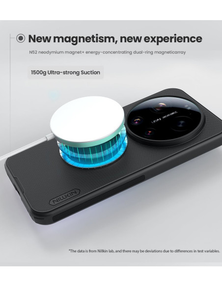 Nillkin Super Frosted PRO Magnetic Zadný Kryt pre Xiaomi 17 Ultra Black