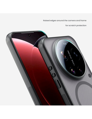 Nillkin Super Frosted PRO Magnetic Zadný Kryt pre Xiaomi 17 Ultra Transparent Black