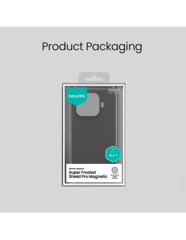 Nillkin Super Frosted PRO Magnetic Zadný Kryt pre Xiaomi 17T Black