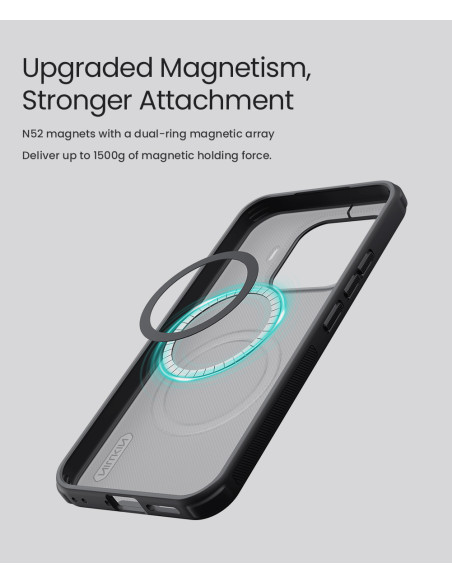 Nillkin Super Frosted PRO Magnetic Zadný Kryt pre Xiaomi 17T Black