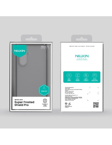 Nillkin Super Frosted PRO Zadný Kryt pre Samsung Galaxy A37 Transparent Black