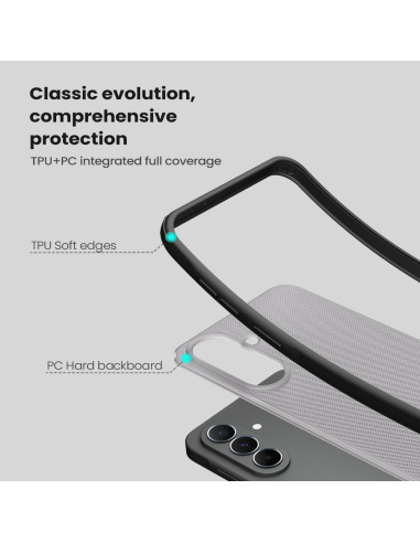 Nillkin Super Frosted PRO Zadný Kryt pre Samsung Galaxy A37 Transparent Black