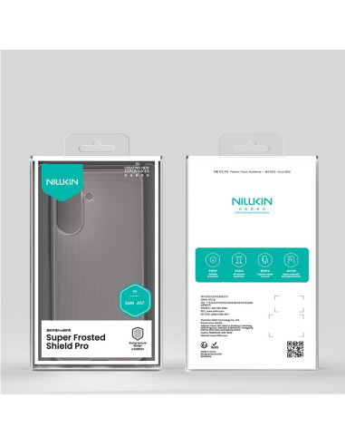 Nillkin Super Frosted PRO Zadný Kryt pre Samsung Galaxy A57 Transparent Black