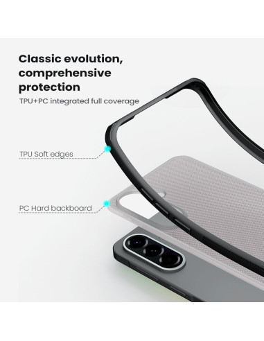 Nillkin Super Frosted PRO Zadný Kryt pre Samsung Galaxy A57 Transparent Black