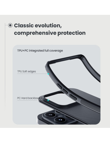 Nillkin Super Frosted PRO Zadný Kryt pre Xiaomi 17 Black