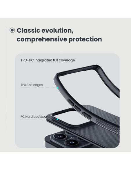 Nillkin Super Frosted PRO Zadný Kryt pre Xiaomi 17 Black