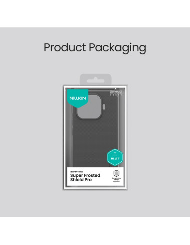 Nillkin Super Frosted PRO Zadný Kryt pre Xiaomi 17T Black