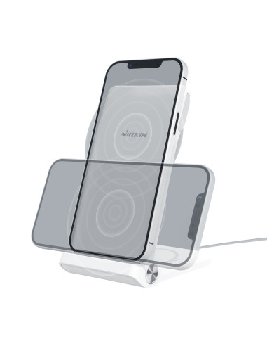 Nillkin PowerTrio 3v1 Bezdrôtová Nabíjačka pre Apple Watch White (MFI)