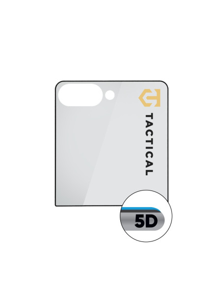 Tactical Glass Shield 5D sklo pre Samsung Galaxy Z Flip 8 Black (Vonkajšie)