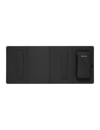 Sandberg Solar Charger 60W Lightweight, skladacia solárna nabíjačka, čierna