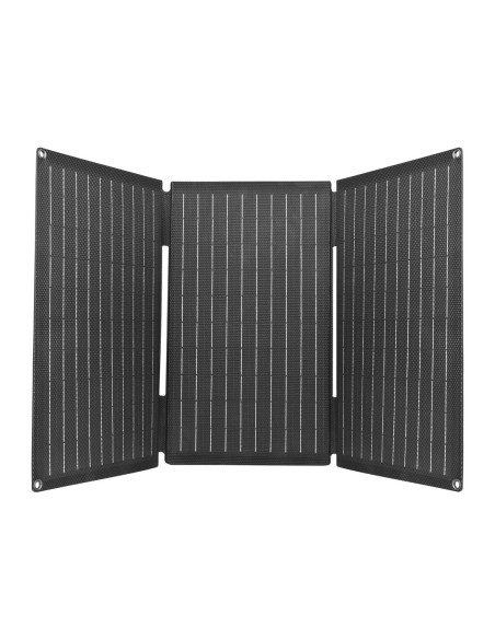 Sandberg Solar Charger 30W USB/USB-C/DC, skladacia solárna nabíjačka, čierna