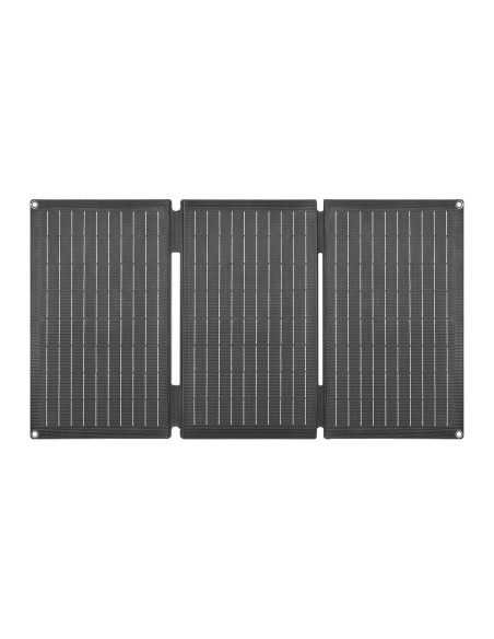 Sandberg Solar Charger 30W USB/USB-C/DC, skladacia solárna nabíjačka, čierna