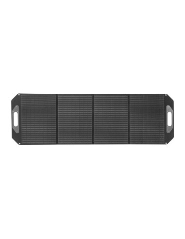 Sandberg Solar Charger 100W USB/USB-C/DC, skladacia solárna nabíjačka, čierna
