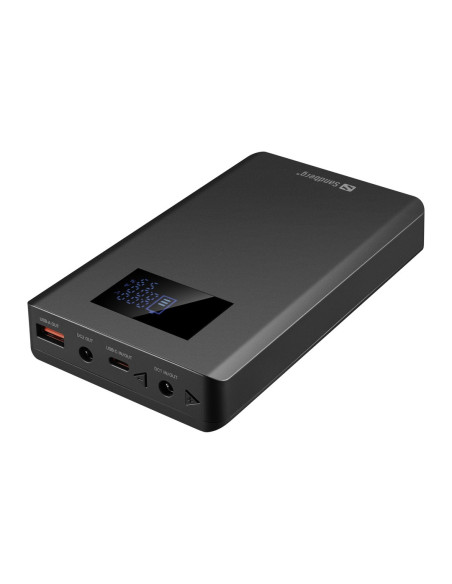 Sandberg Laptop Powerbanka 20000mAh PD100W, čierna
