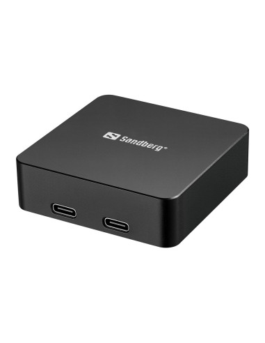Sandberg 3in1 Magnet Powerbank 5000 mAh, magnetická powerbanka s bezdrôtovým nabíjaním, čierna