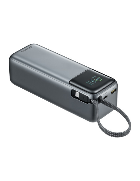 Sandberg All-in1 Powerbank 27000 mAh PD 240W, powerbanka s USB-C káblom, čierna