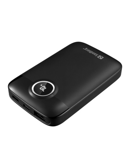 Sandberg SemiSolidState Powerbank 5000 mAh PD20W, kompaktná powerbanka, čierna
