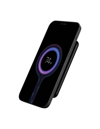 Sandberg SemiSolidState Magnet Powerbank 5000 mAh PD20W, magnetická powerbanka, čierna