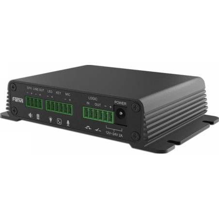 Fanvil PA2S SIP interkom a paging brána, 2xSIP, speaker rozhr., miker/Line in, skrat. in/out rozhr