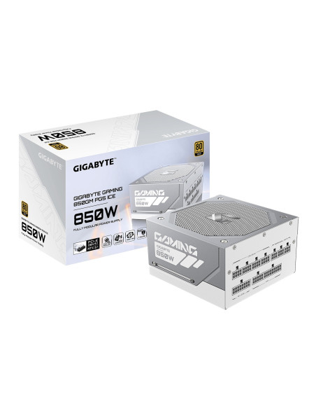 GIGABYTE GAMING 850W 80PLUS Gold Modular white