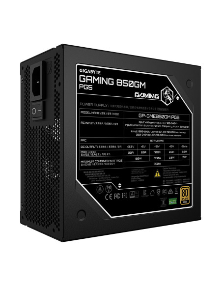 GIGABYTE GAMING 850W 80PLUS Gold Modular