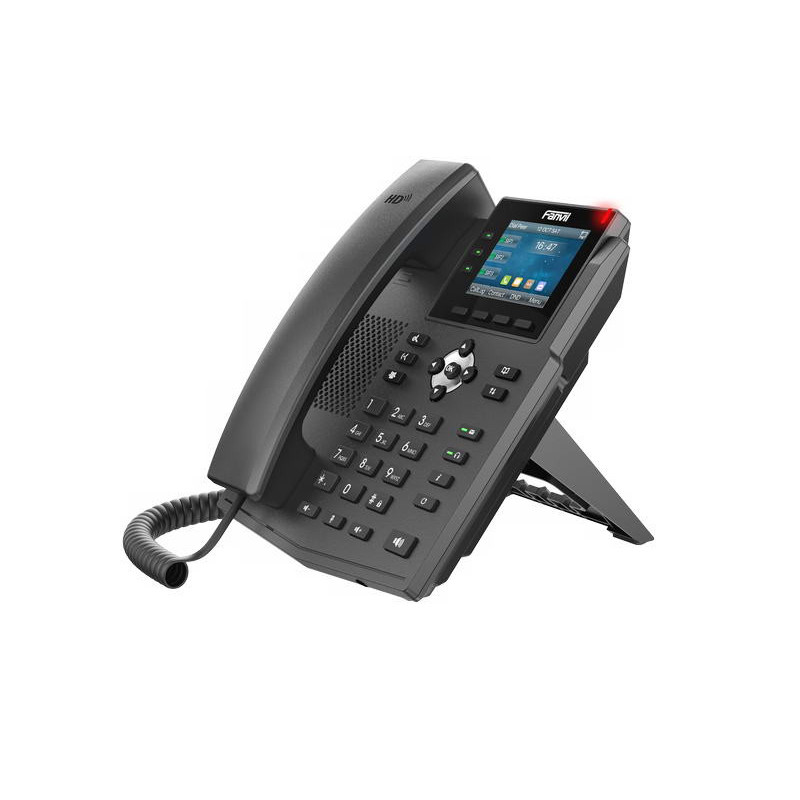 Fanvil X3U Pro SIP telefón 2,8" bar.disp., 6SIP, 3link.tl., dual Gbit, PoE