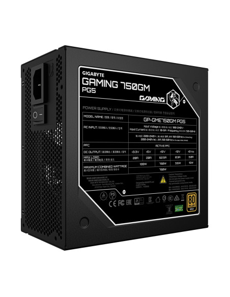 GIGABYTE GAMING 750W 80PLUS Gold Modular