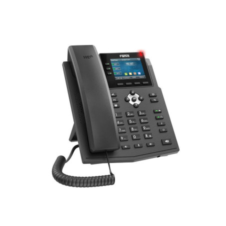 Fanvil X3U Pro SIP telefón 2,8" bar.disp., 6SIP, 3link.tl., dual Gbit, PoE