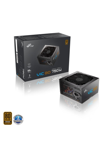 FSP VIC BD 750, 80PLUS BRONZE, ATX 3.1, 750W