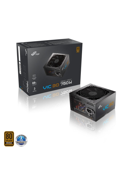 FSP VIC BD 750, 80PLUS BRONZE, ATX 3.1, 750W