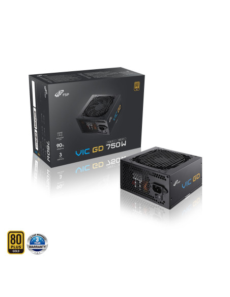 FSP VIC GD 750, 80 PLUS GOLD, ATX 3.1, 750W