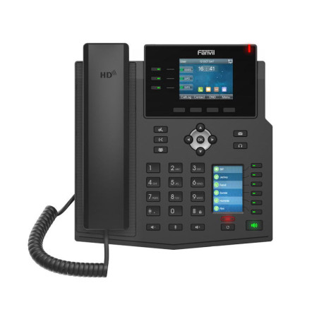 Fanvil X4U SIP telefón 2,8"bar.disp. + 2,4" disp., 12SIP, 3link.tl., 30DSS hr., dual Gbit