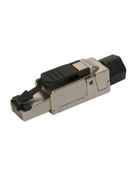 Konektor MPTL RJ45 CAT6A STP samorezný SXRJ45-6A-STP-BK-SA-N