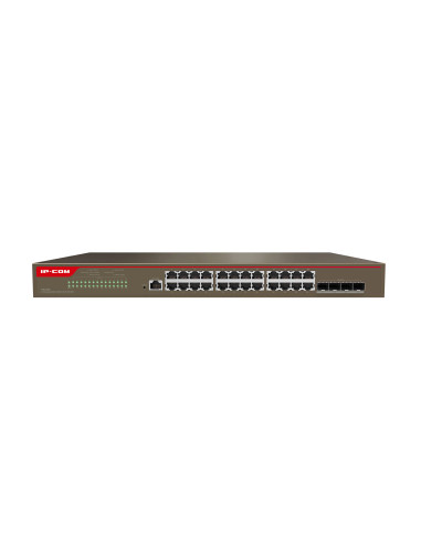Tenda IP-COM G5328X Cloud L3 Managed 10G Switch, 24x 1GB RJ45, 4x 10G SFP+, Rackmonut