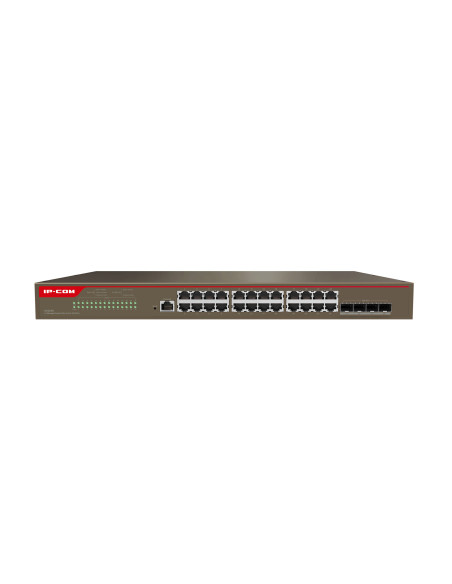 Tenda IP-COM G5328X Cloud L3 Managed 10G Switch, 24x 1GB RJ45, 4x 10G SFP+, Rackmonut