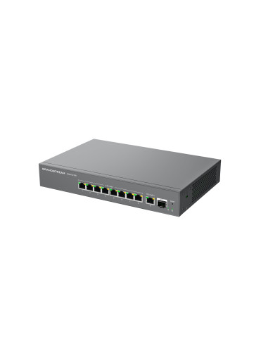 Grandstream GWN7721PE L2 Lite managed 2,5G switch, 8x 2.5GbE, 1x 10G, 1x SFP+, PoE++